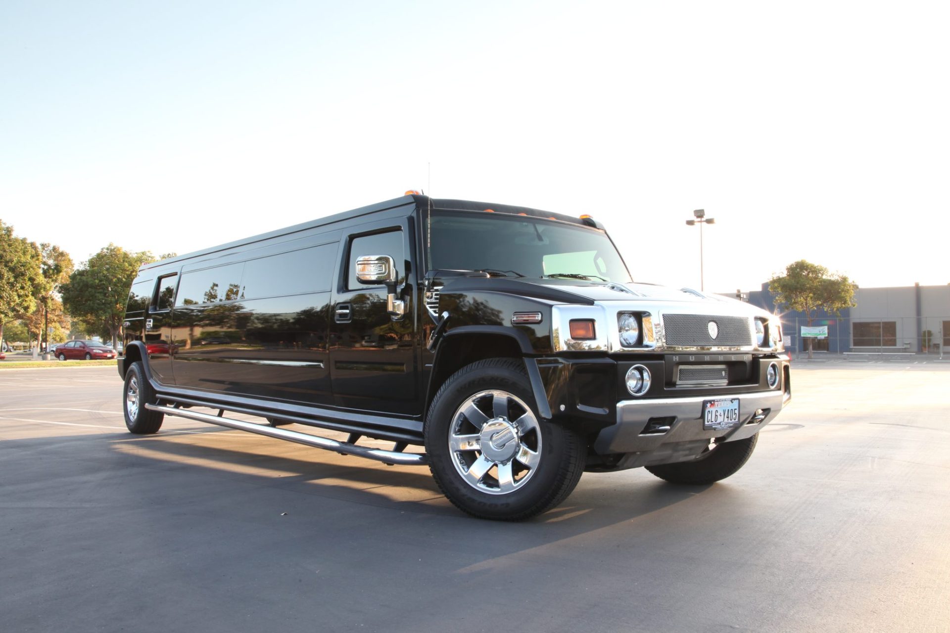 Stretched Hummer H2 CEO Mobile Office Limousine Exterior Image #1