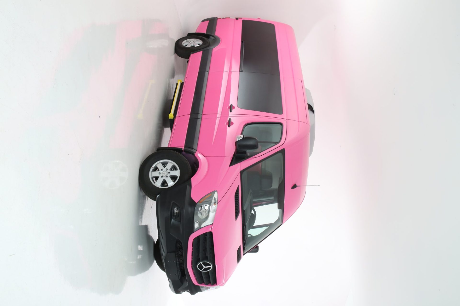 Custom Pink Mercedes Benz Sprinter Van - Exterior Photo #2