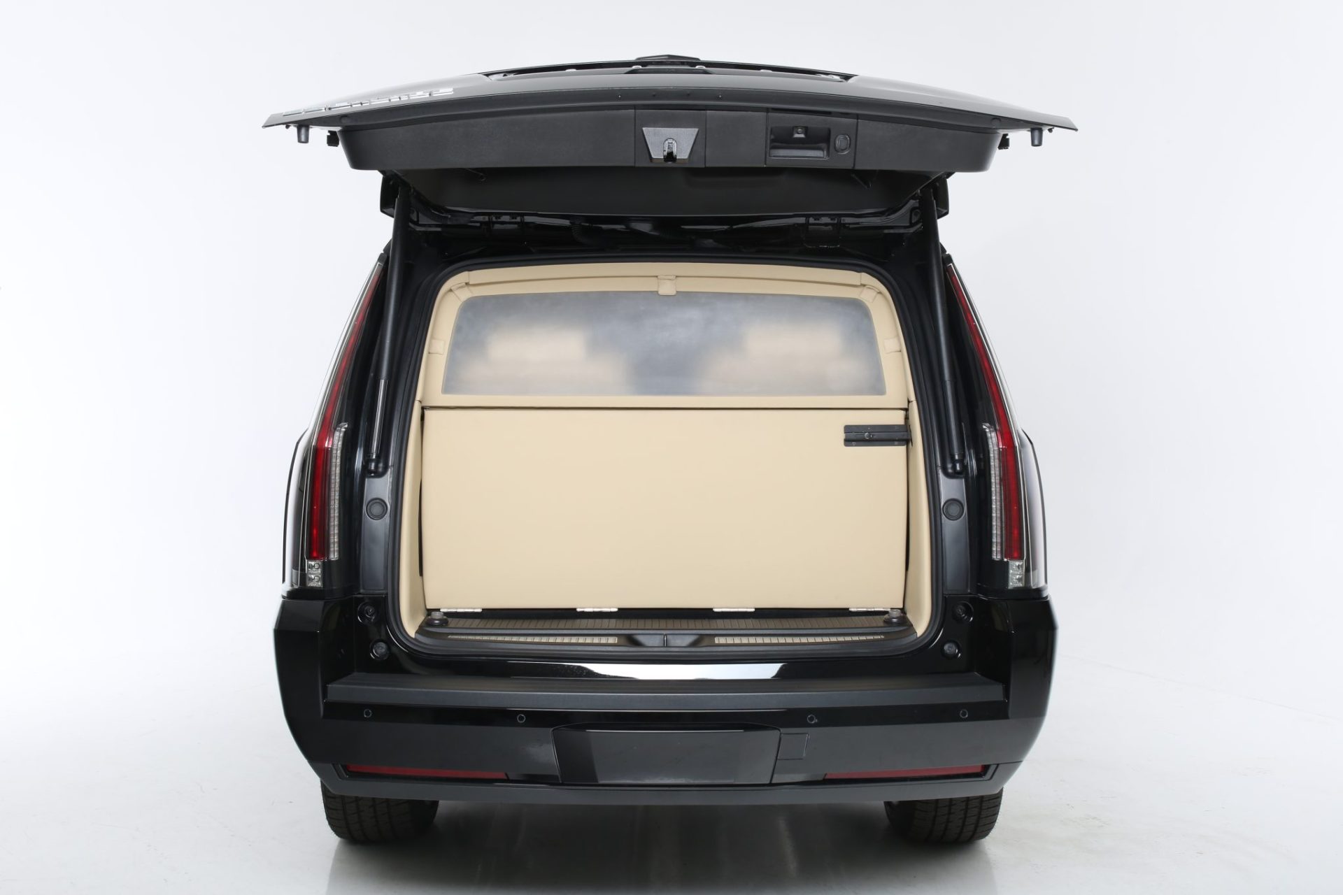Cadillac Escalade ESV CEO Mobile Office Limousine - Exterior Hatch Photo #1