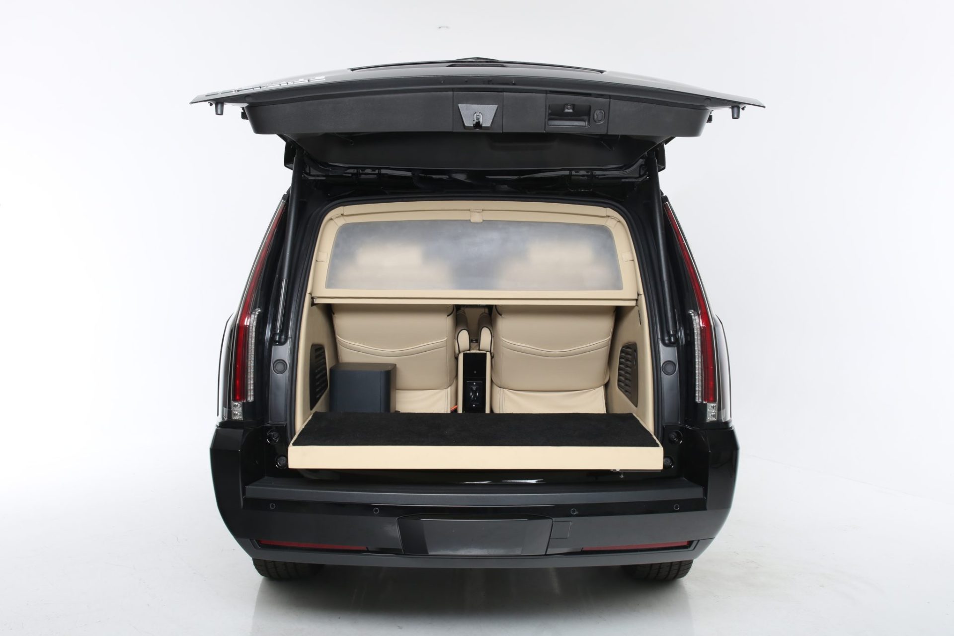 Cadillac Escalade ESV CEO Mobile Office Limousine - Exterior Hatch Photo #2