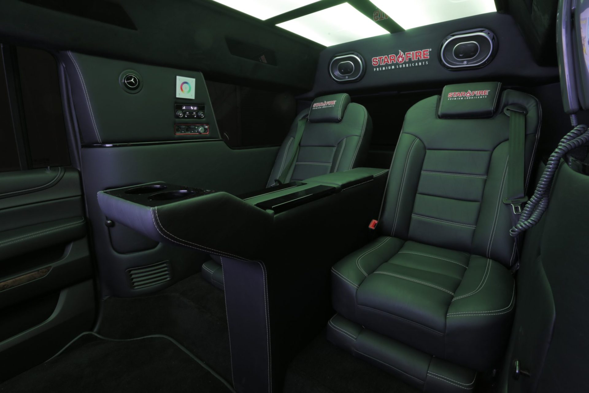 GMC Denali XL CEO Mobile Office Limousine - Interior Photo #1