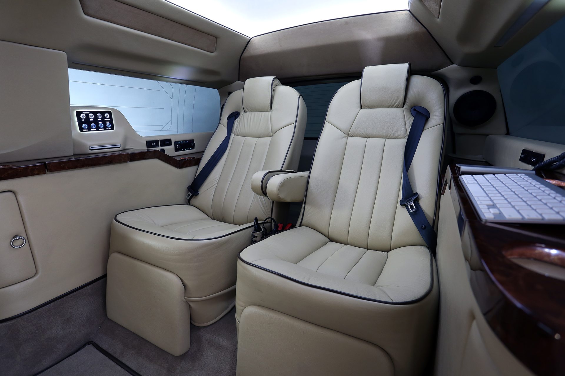 Cadillac Escalade ESV Executive Office Limousine - Interior Photo #1