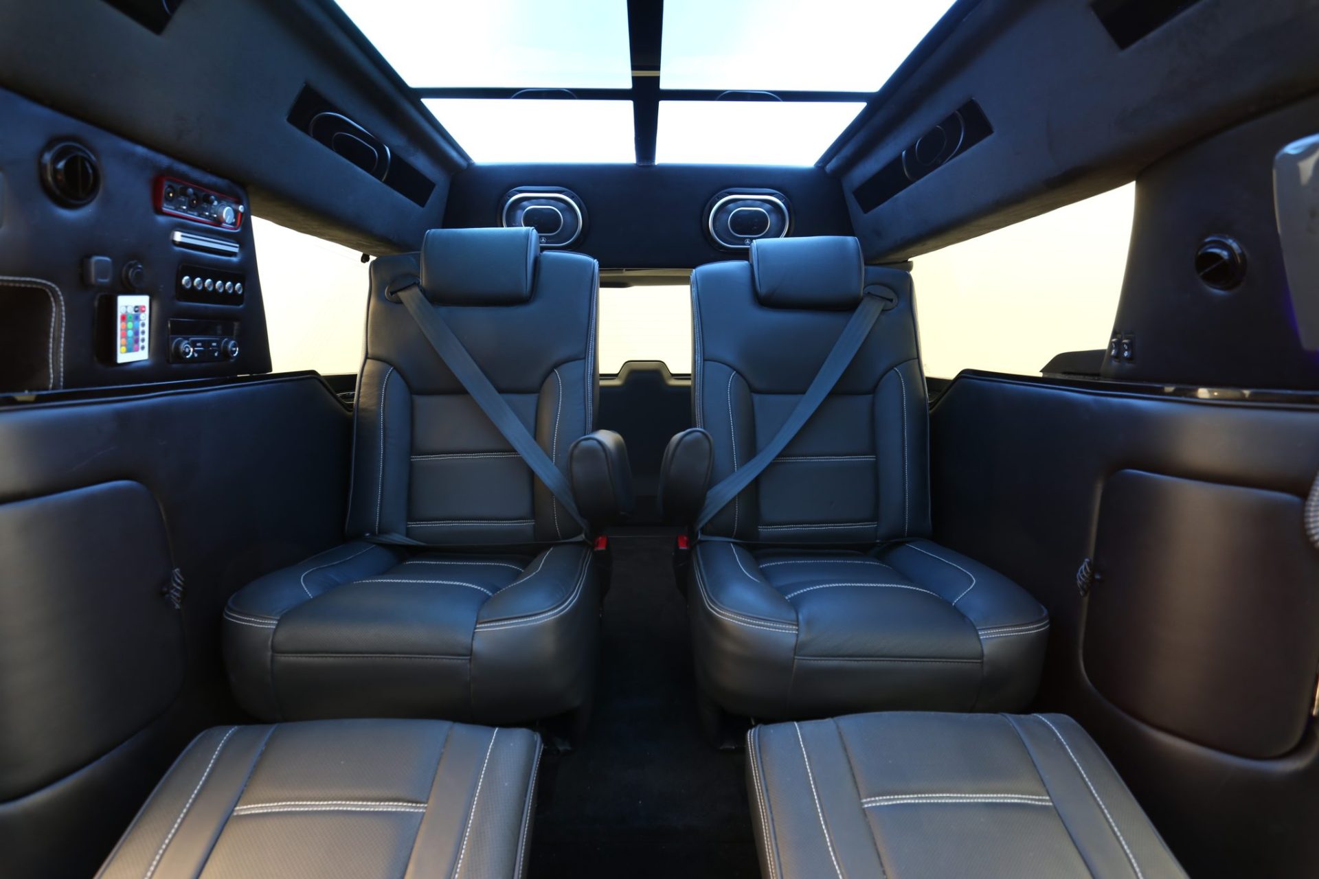 GMC Denali XL CEO Mobile Office Limousine - Interior Photo #4