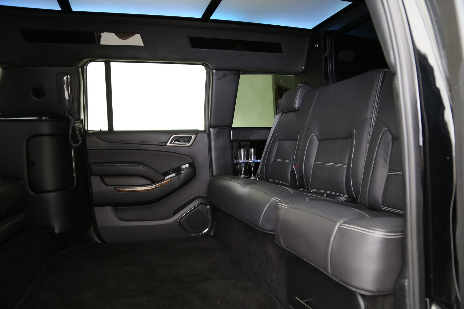 GMC Denali XL CEO Mobile Office Limousine - Interior Photo #6