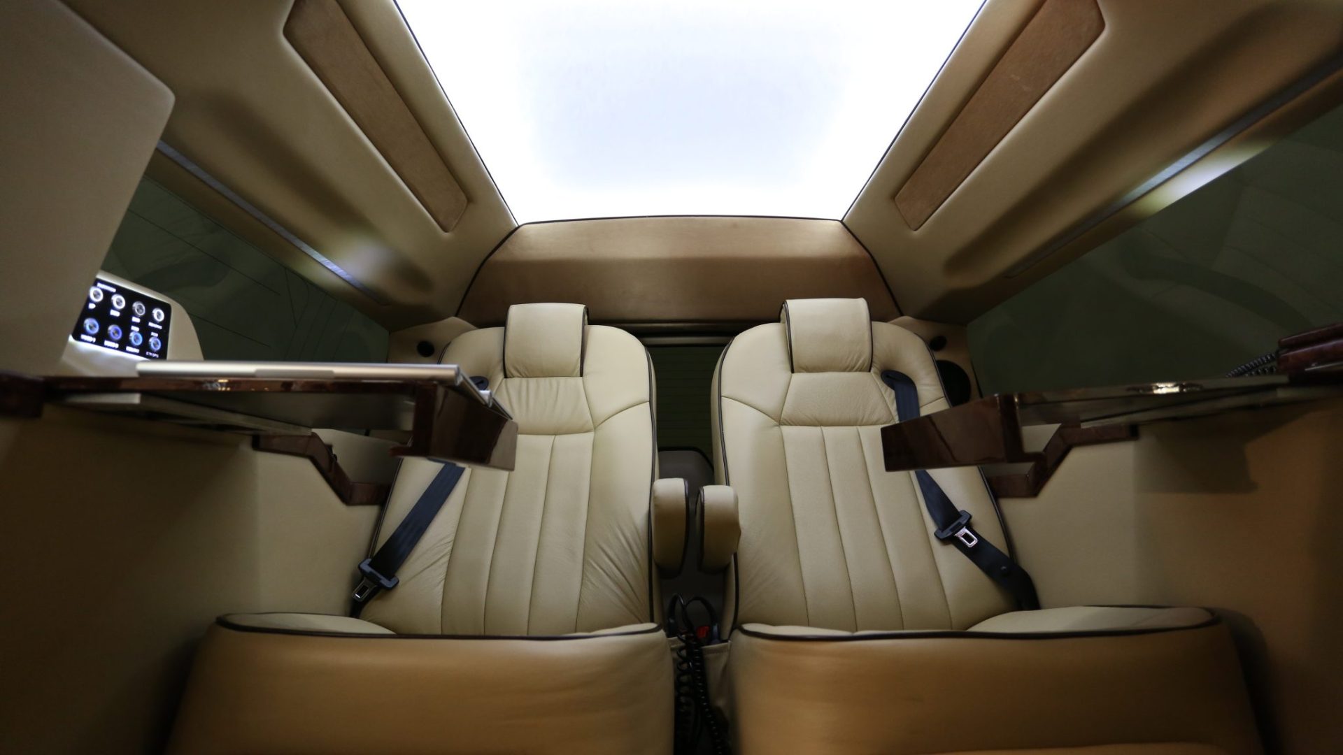 Custom Cadillac Escalade ESV Mobile Office Limousine - Interior Photo #6
