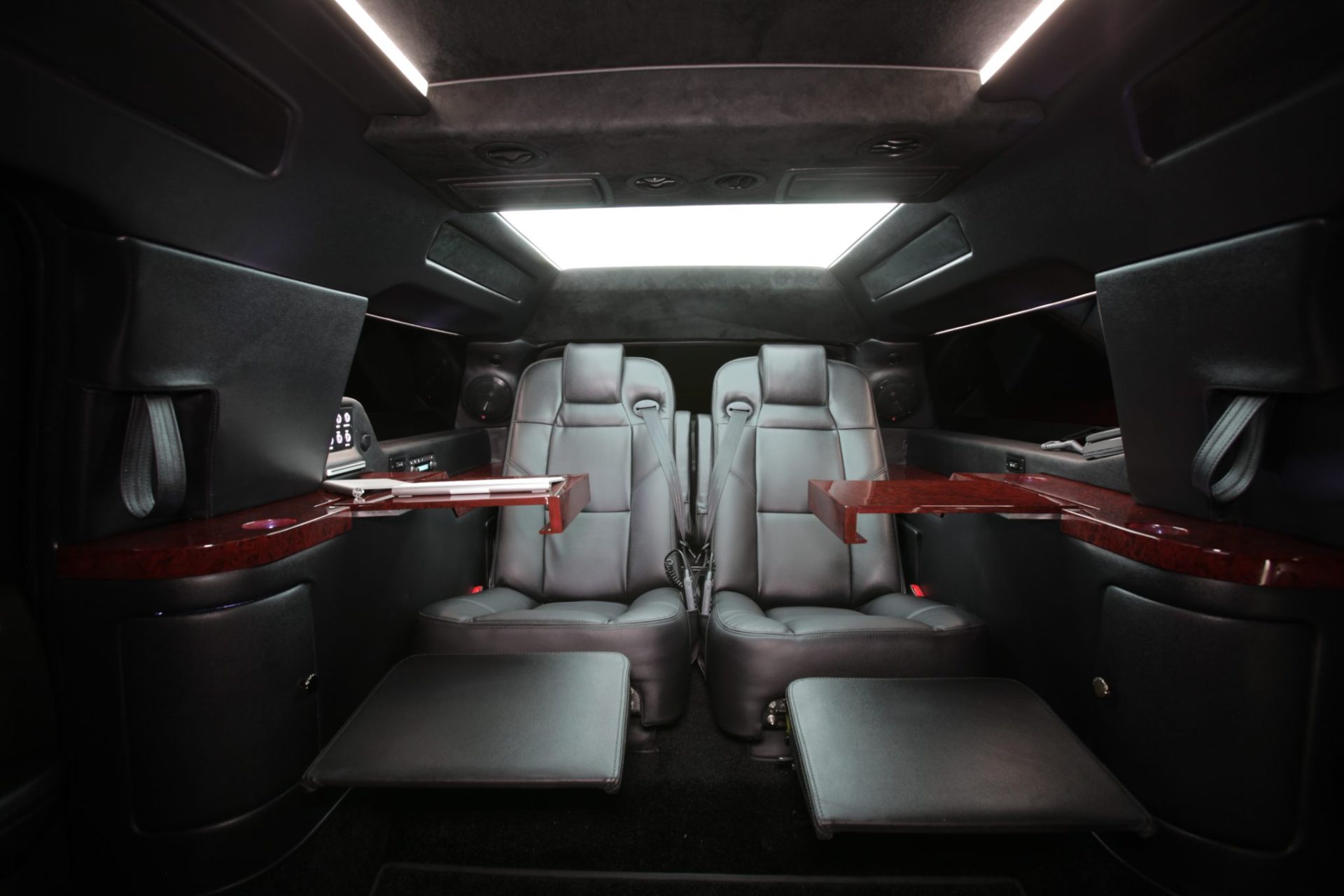 Custom Cadillac Escalade ESV Limousine - Interior Photo #6