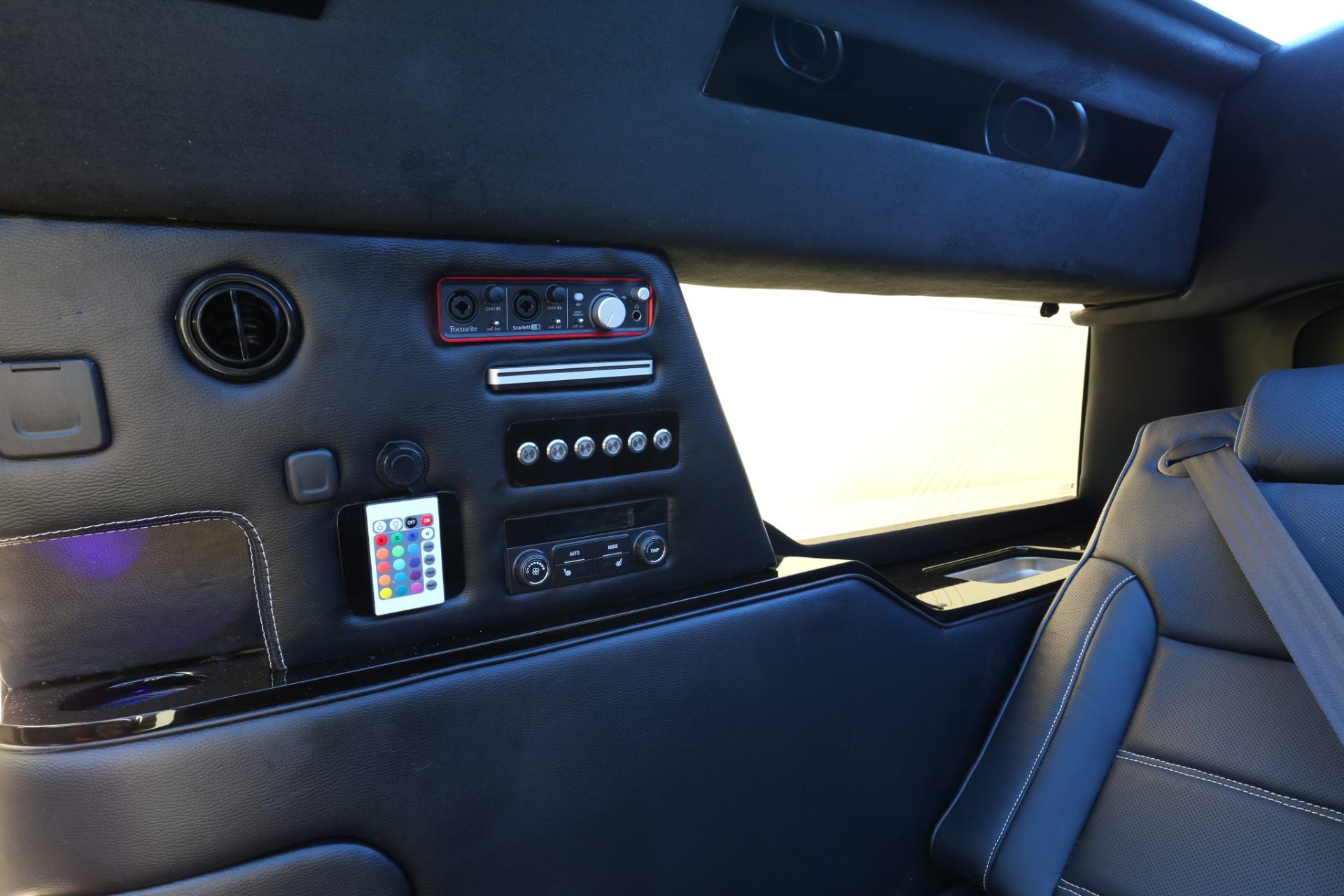 GMC Denali XL CEO Mobile Office Limousine - Interior Photo #7