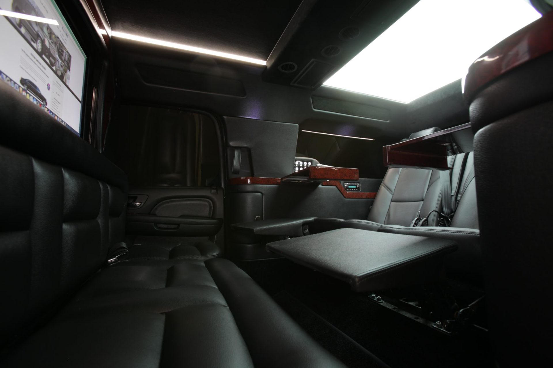 Custom Cadillac Escalade ESV Limousine - Interior Photo #8