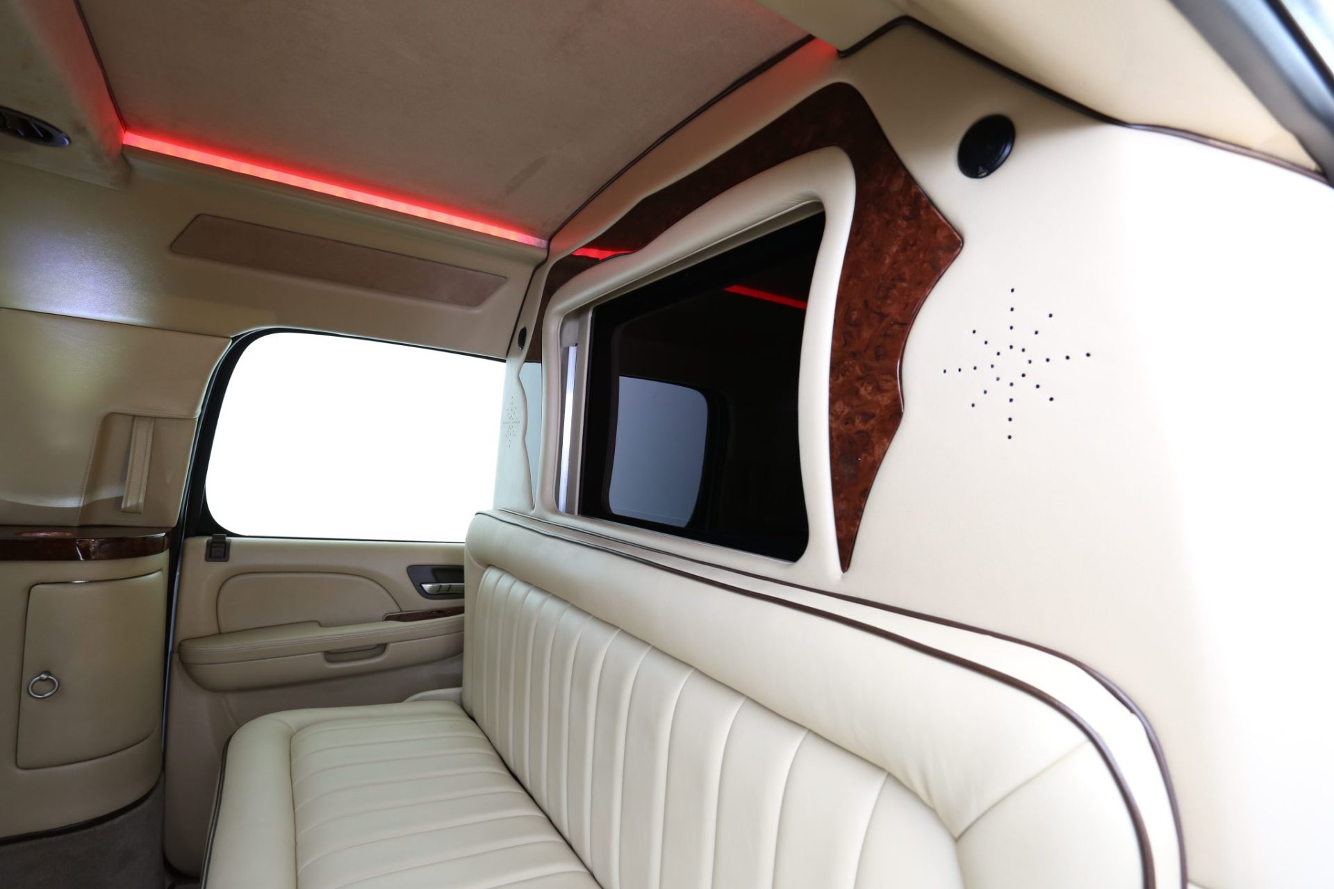 Custom Cadillac Escalade ESV Mobile Office Limousine - Interior Photo #9