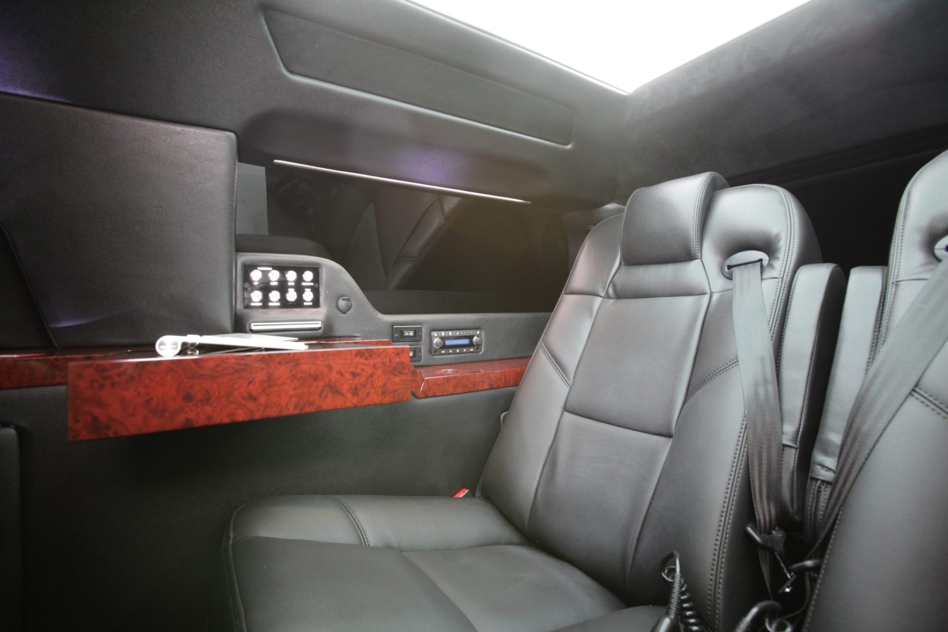 Custom Cadillac Escalade ESV Limousine - Interior Photo #12