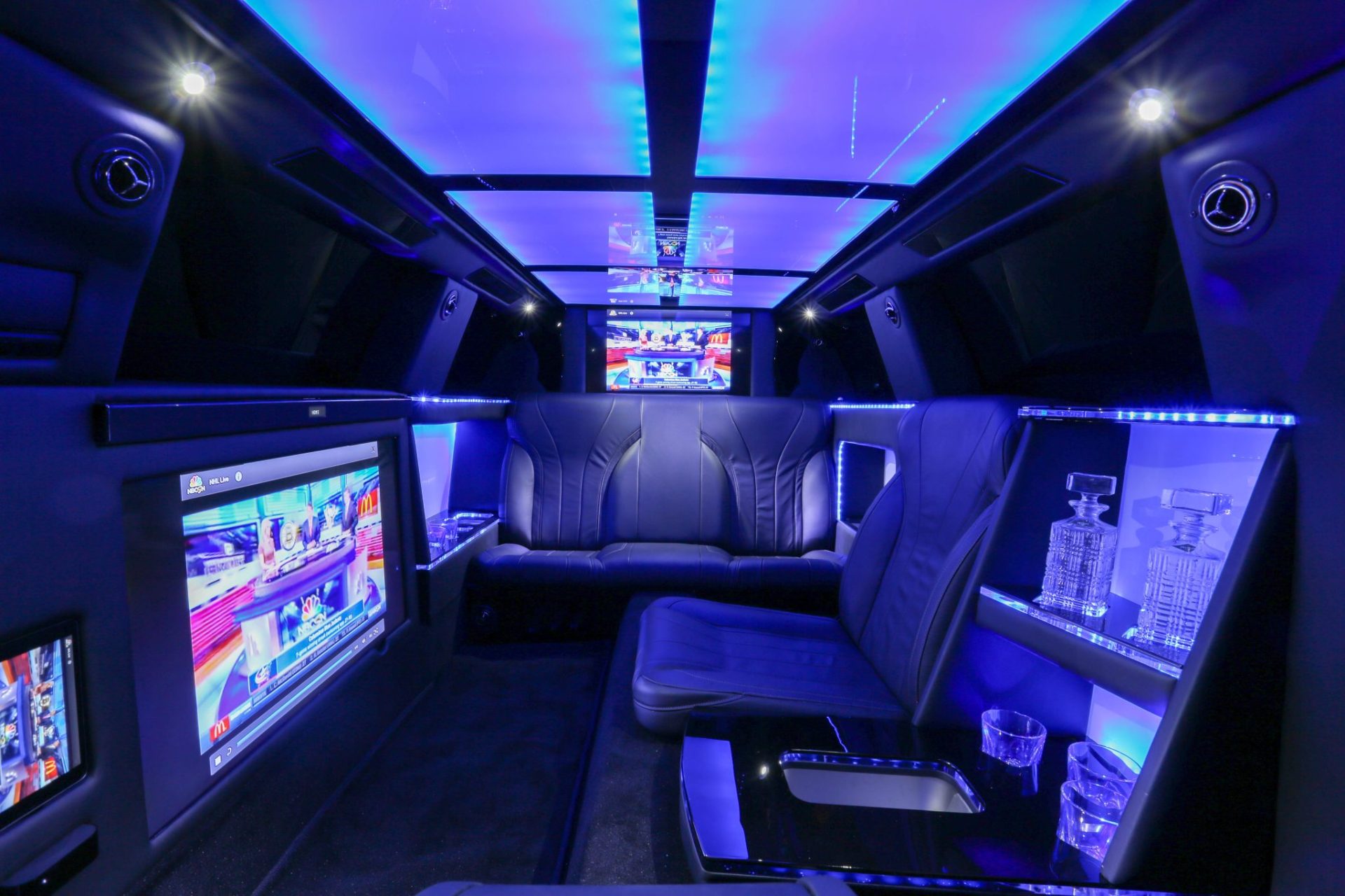 Mercedes Benz S-Class Stretched Limousine - Interior Photo #16