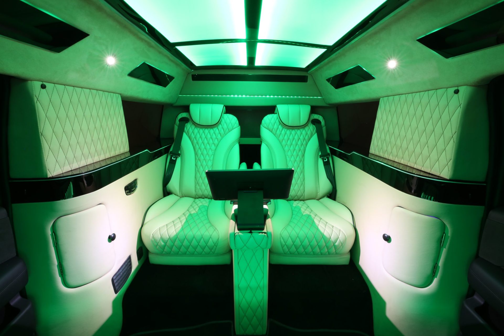 Cadillac Escalade ESV CEO Mobile Office Limousine - Interior Photo #19
