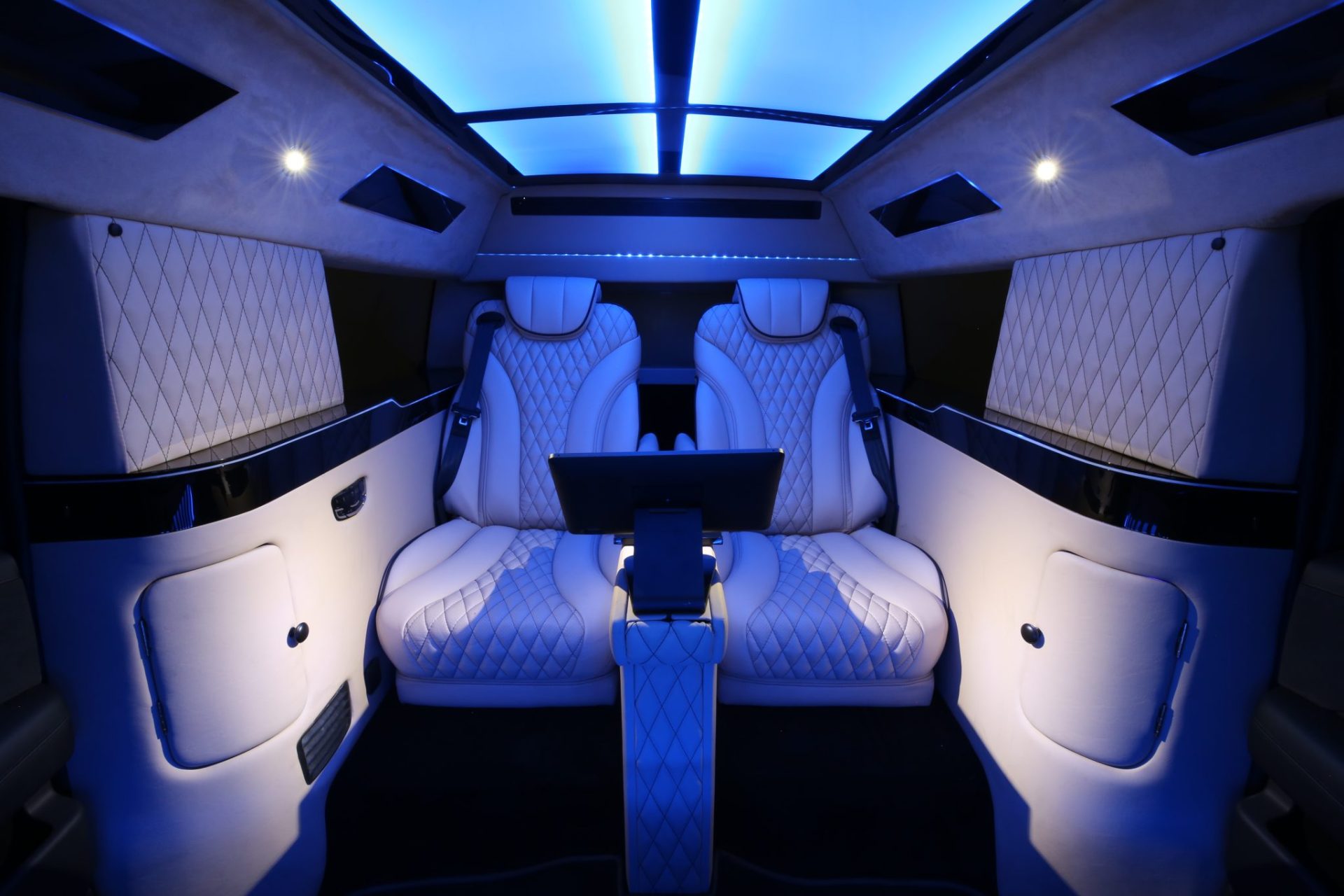 Cadillac Escalade ESV CEO Mobile Office Limousine - Interior Photo #20