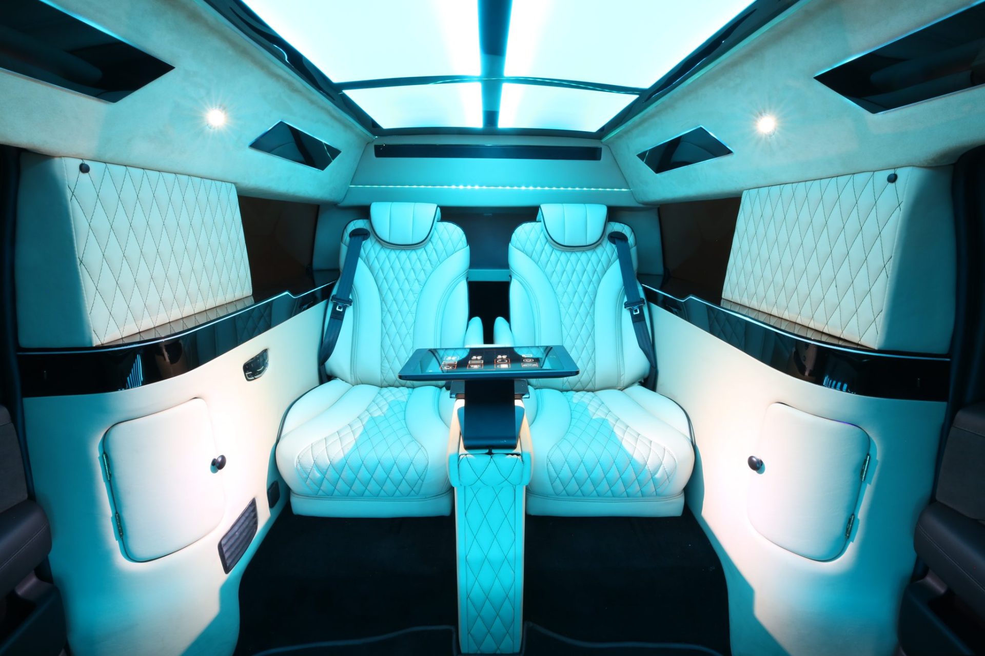 Cadillac Escalade ESV CEO Mobile Office Limousine - Interior Photo #23