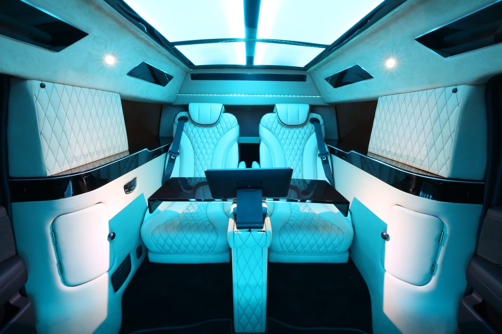 Cadillac Escalade ESV CEO Mobile Office Limousine - Interior Photo #24