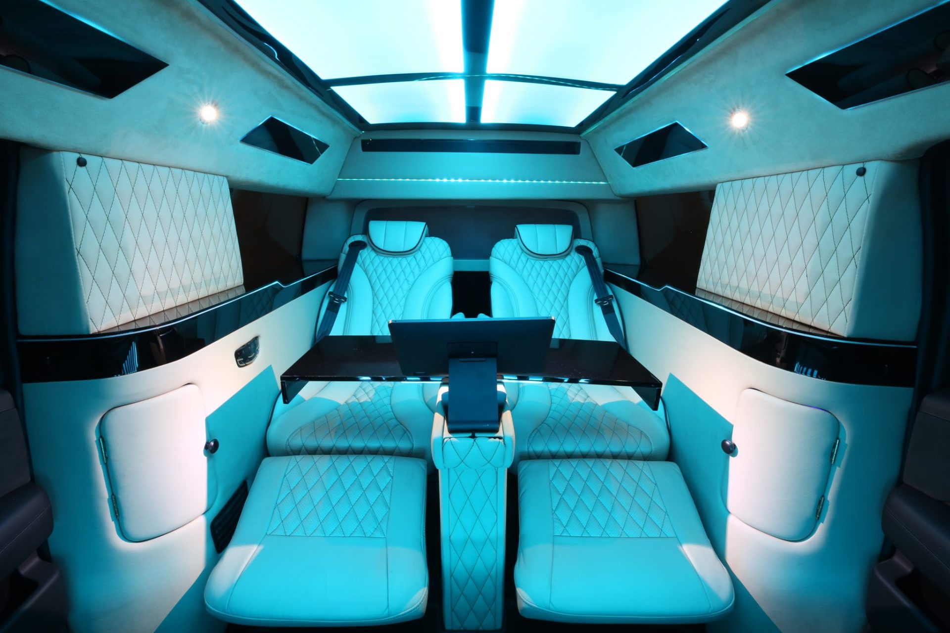 Cadillac Escalade ESV CEO Mobile Office Limousine - Interior Photo #27