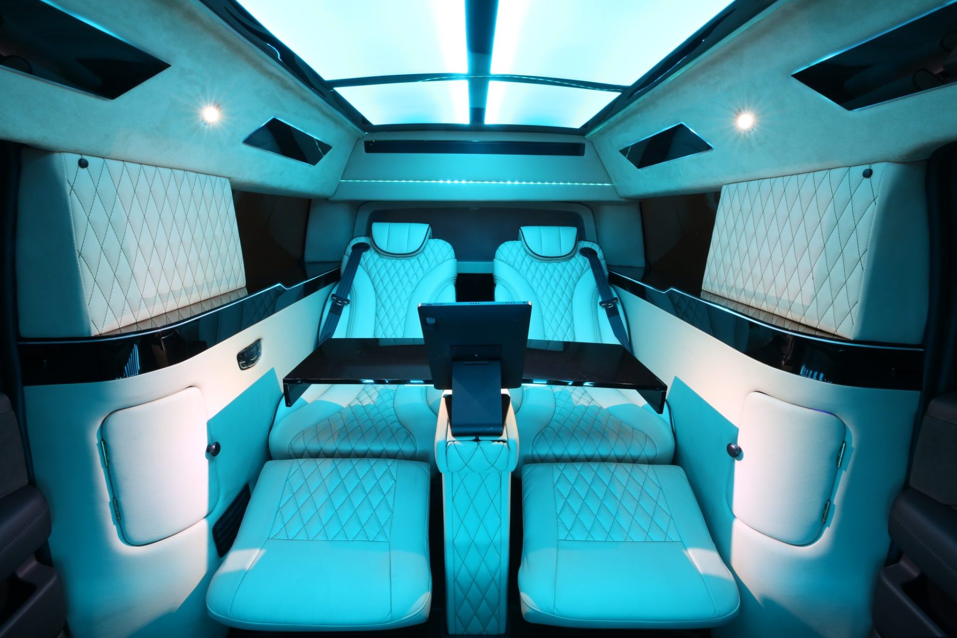 Cadillac Escalade ESV CEO Mobile Office Limousine - Interior Photo #28