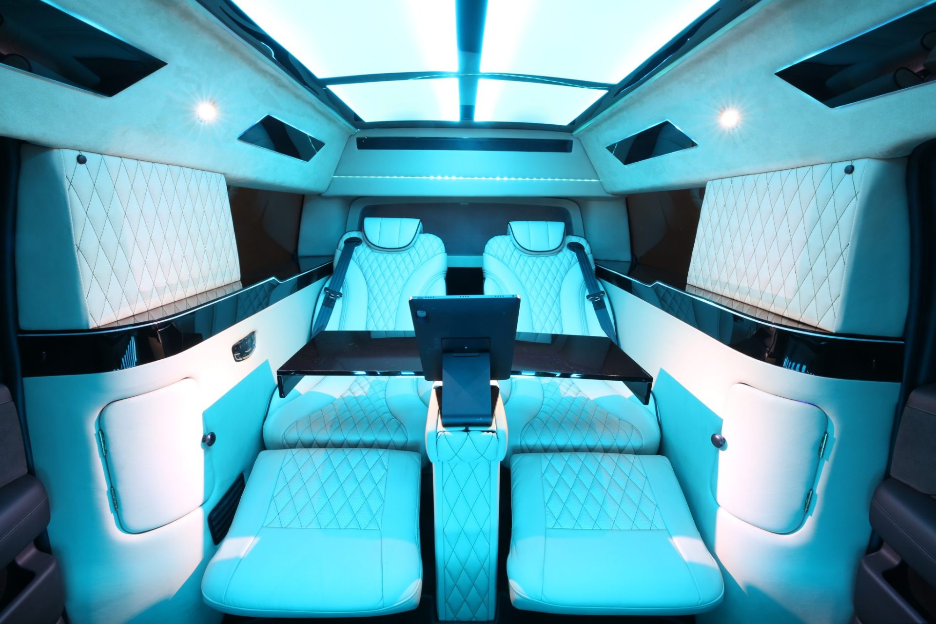 Cadillac Escalade ESV CEO Mobile Office Limousine - Interior Photo #29