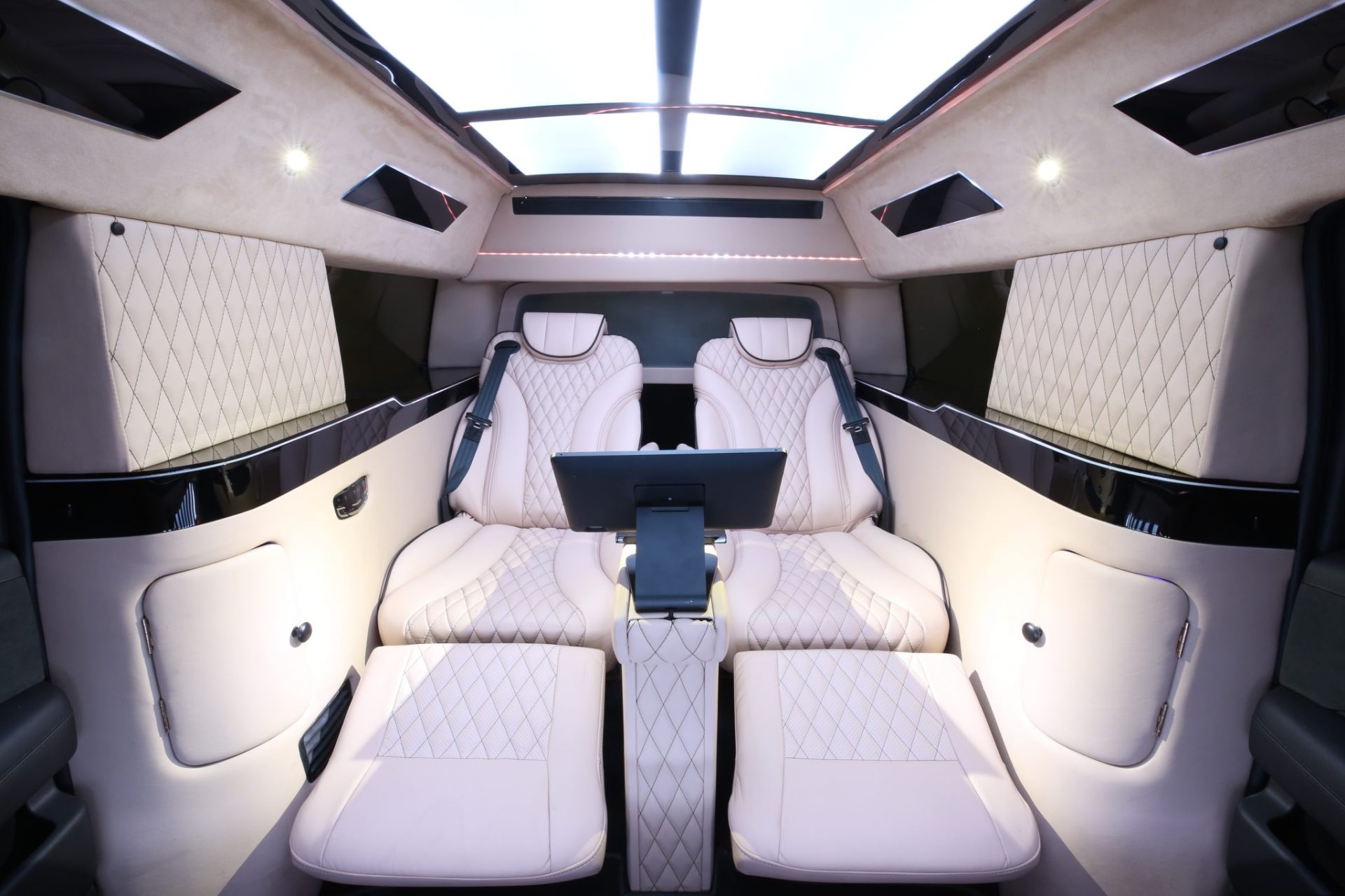 Cadillac Escalade ESV CEO Mobile Office Limousine - Interior Photo #33