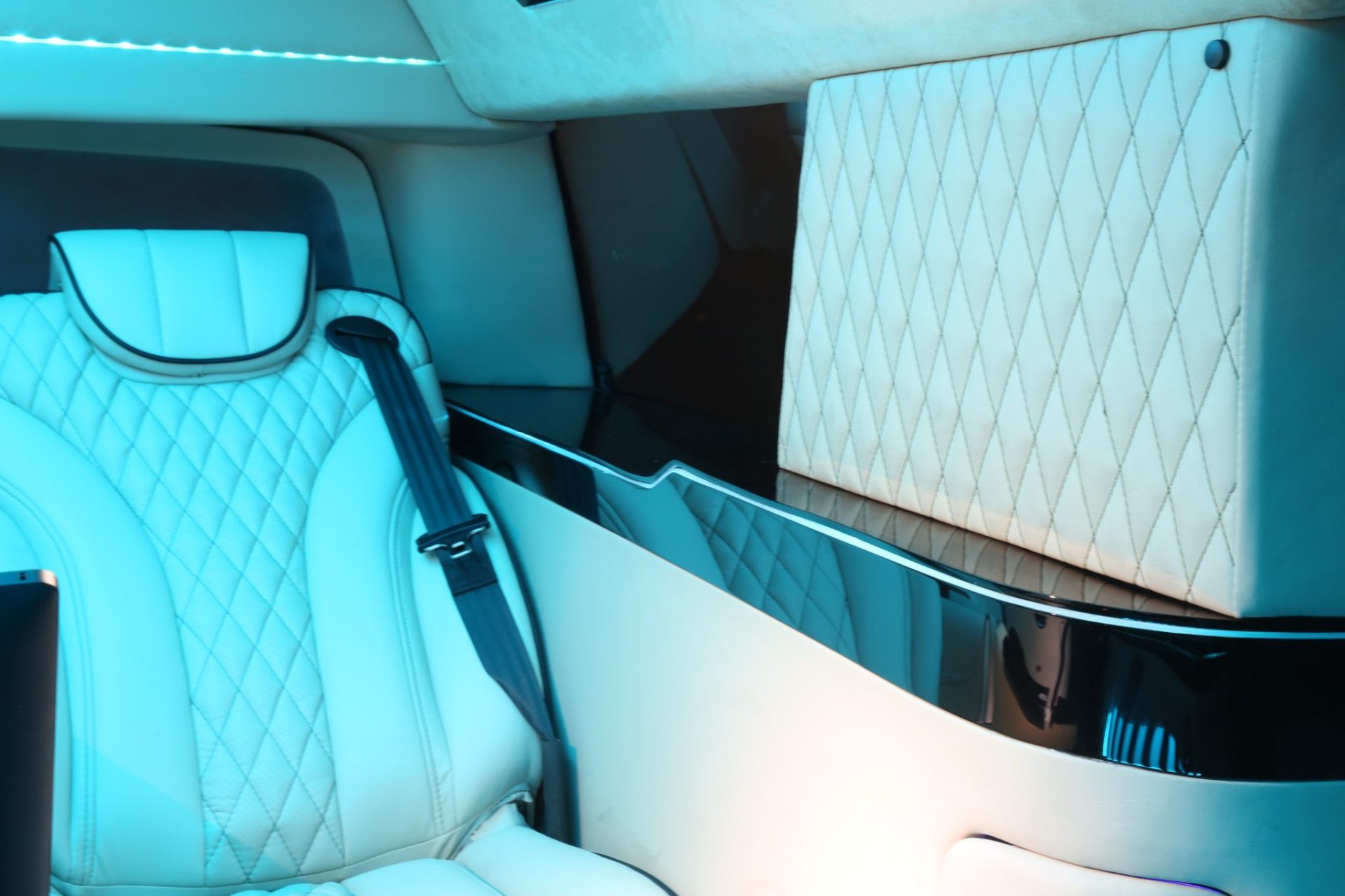 Cadillac Escalade ESV CEO Mobile Office Limousine - Interior Photo #45