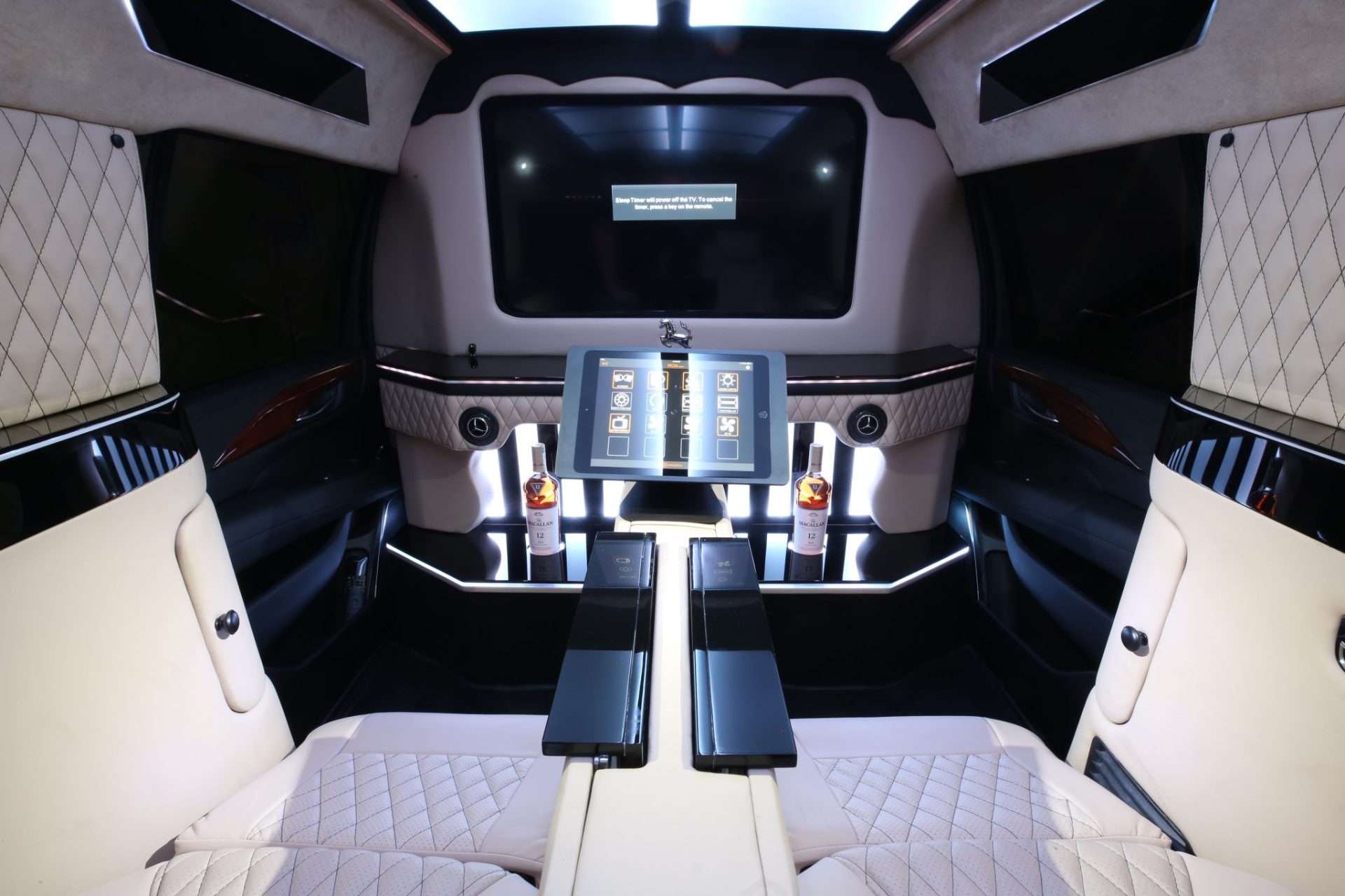 Cadillac Escalade ESV CEO Mobile Office Limousine - Interior Photo #65