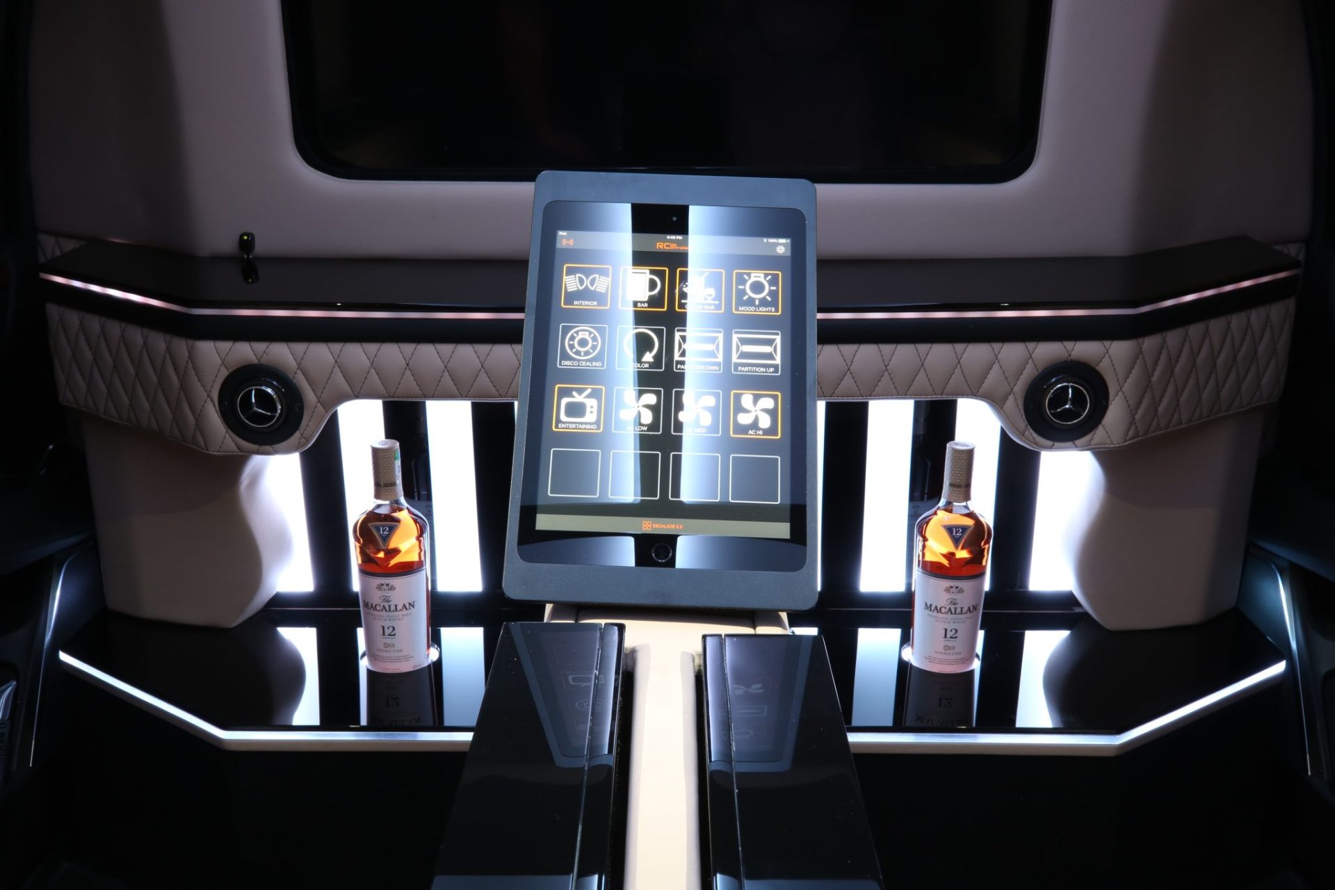 Cadillac Escalade ESV CEO Mobile Office Limousine - Interior Photo #72