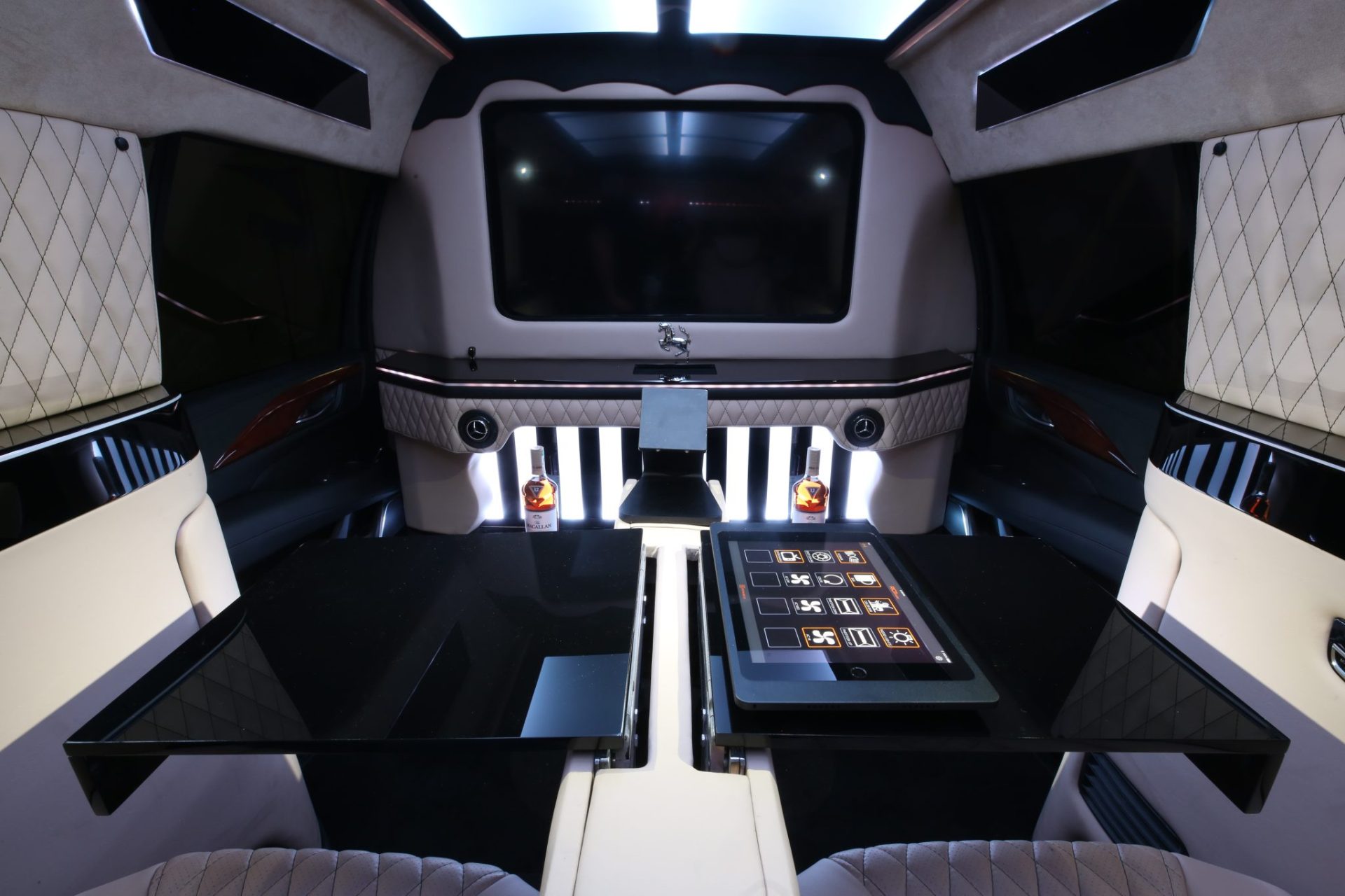 Cadillac Escalade ESV CEO Mobile Office Limousine - Interior Photo #78