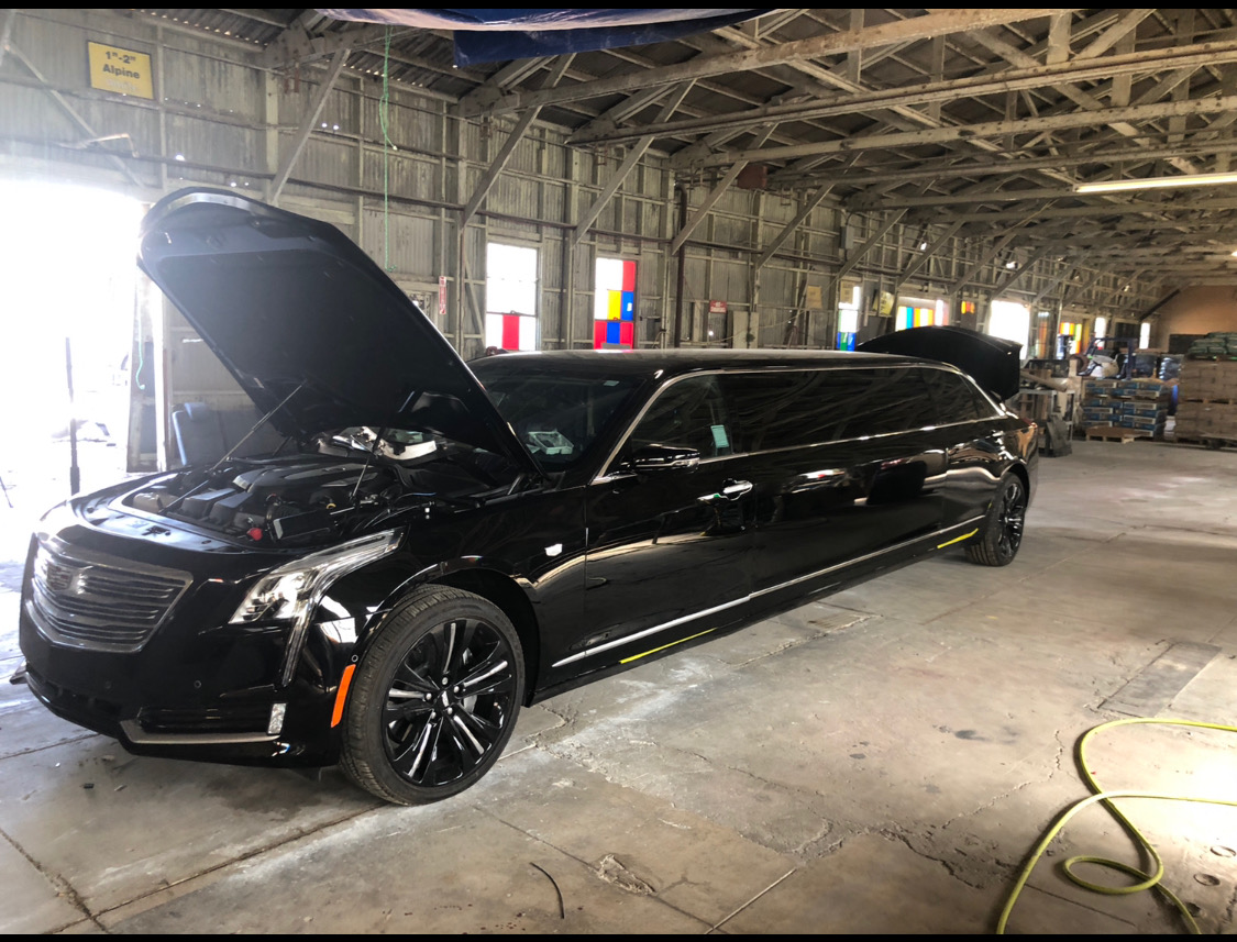 Cadillac CT6-V Stretched Limousine - Production Photo #1