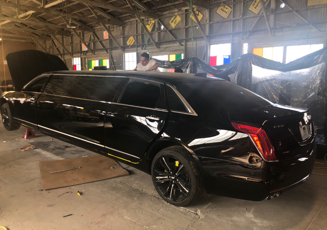 Cadillac CT6-V Stretched Limousine - Production Photo #4