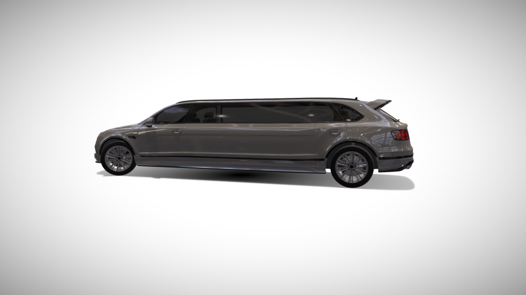 Grey Bentley Bentayga Limousine - Exterior Photo #3